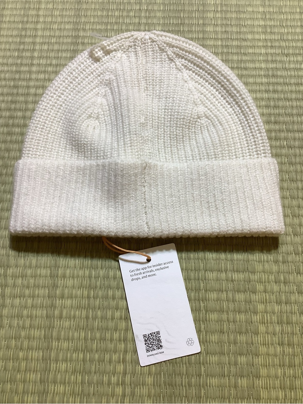 Quince Mongolian Cashmere Ribbed Knit Beanie - Picture 2 of 7